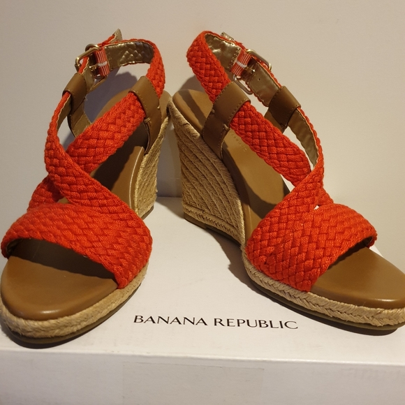 Banana Republic Espadrille Strappy Wedges - Picture 4 of 6